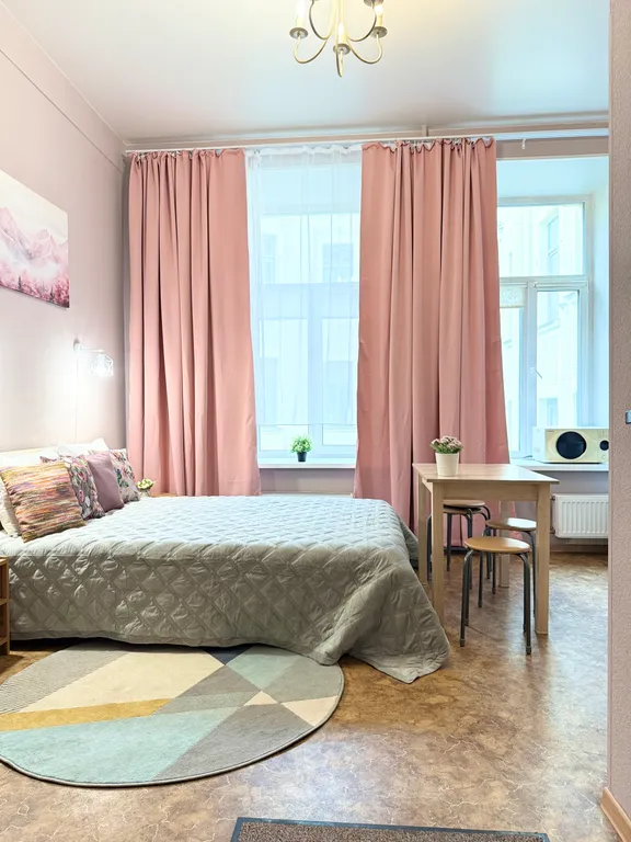 Квартира Квартира Уютная студия у метро Чернышевская — Санкт-Петербург