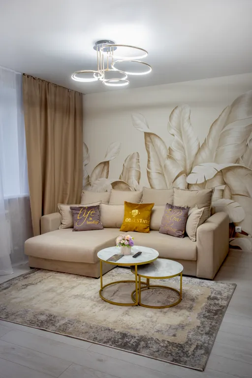 Новая 2-комнатная квартира с джакузи и сауной