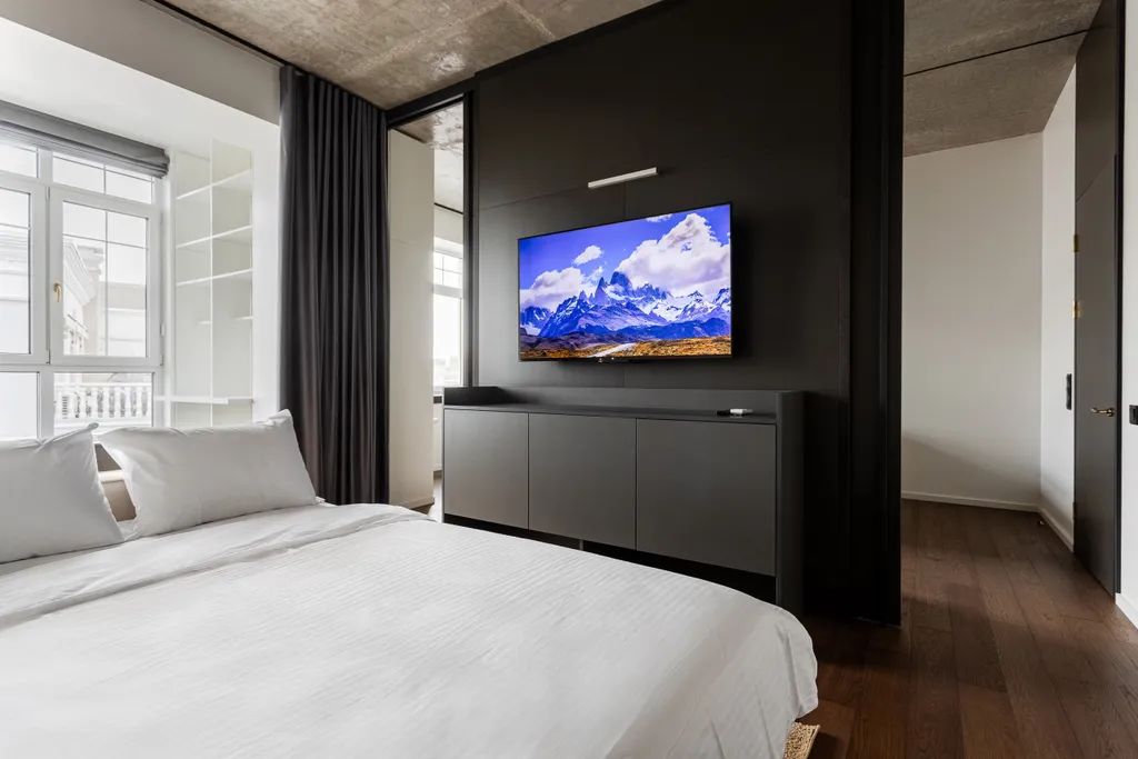 Квартира на первой береговой линии с видом на море в стиле лофт