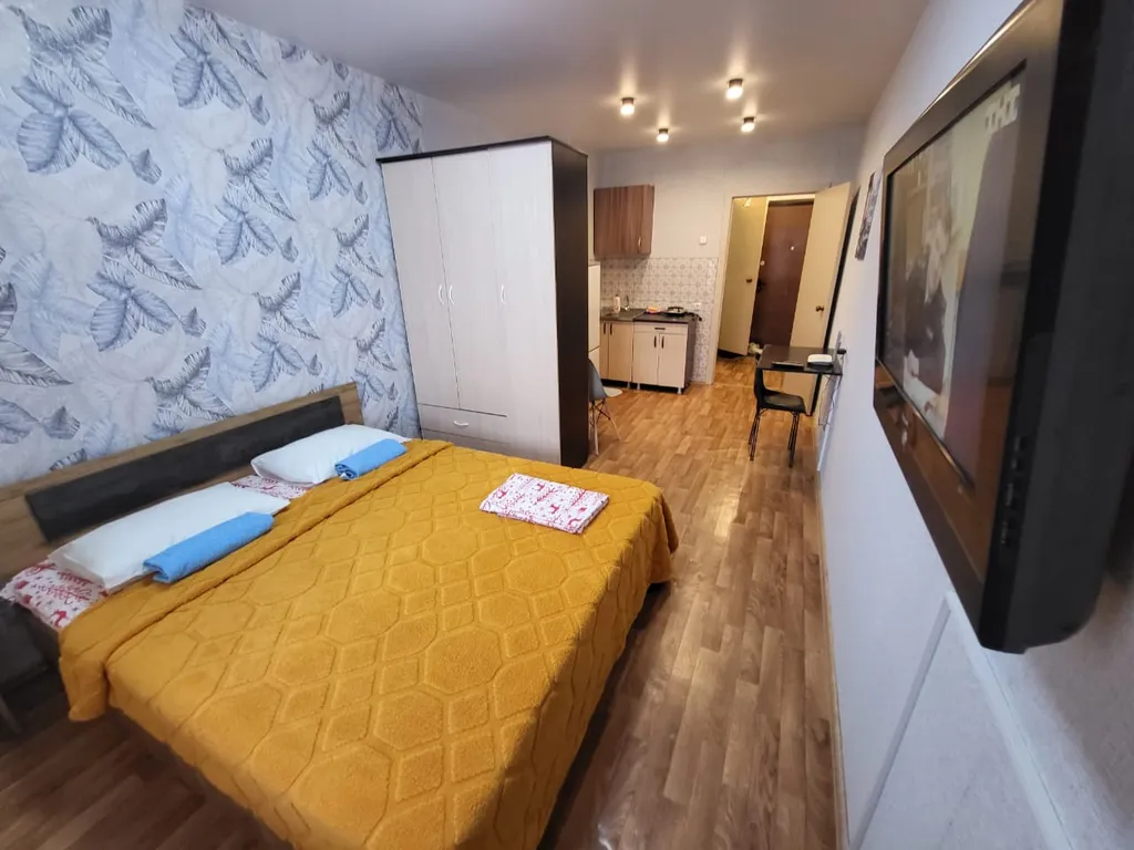 Студия с панорамным видом рядом с БСМП