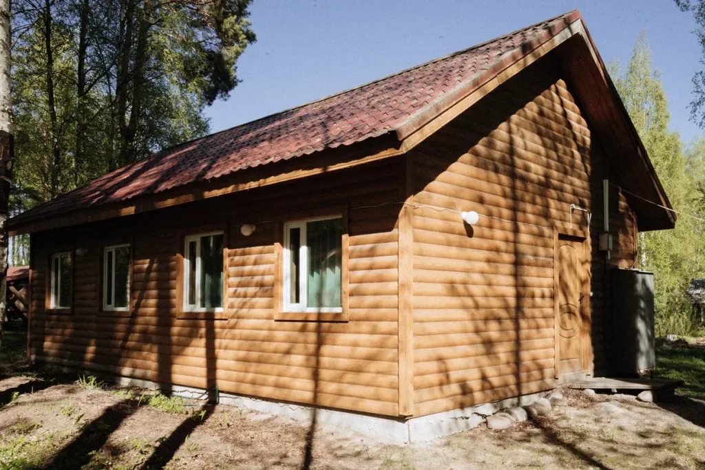 Коттедж Брусовый — аренда посуточно в при железнодорожной станции Лосево