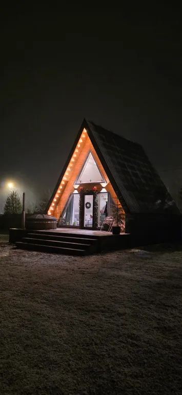 Загородный дом А-фрейм