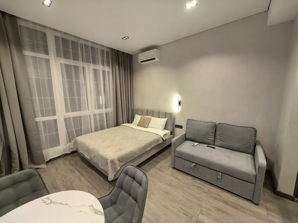 Квартира Квартира Уютная студия у моря "Арт Лайт Сити" — Сириус