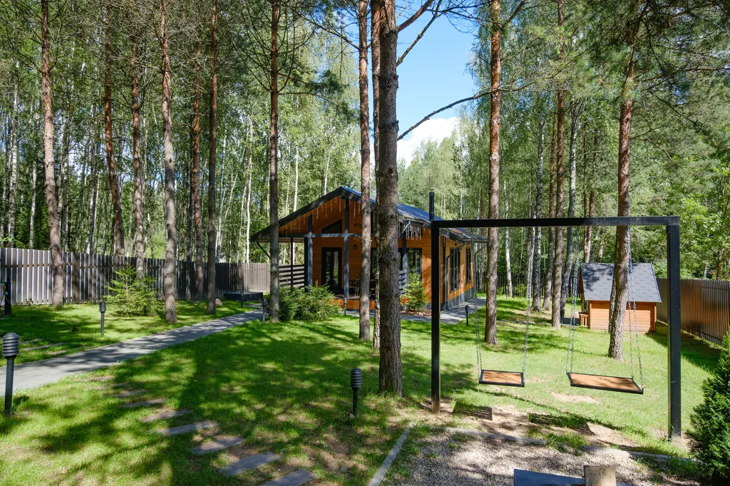 Эстетичное шале в лесу с безлимитом на баню и купель
