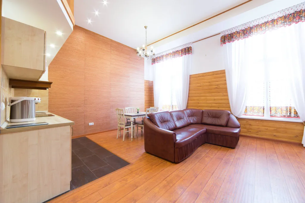 Четырёхместный апартамент со стиральной машиной