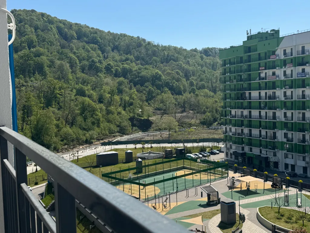 Квартира в доме у реки Кудепста с видом на горы