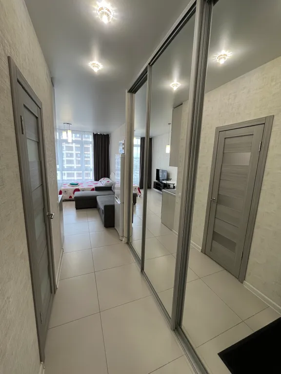 Комфортная студия в элитном доме, рядом парк Ангелов, автовокзал