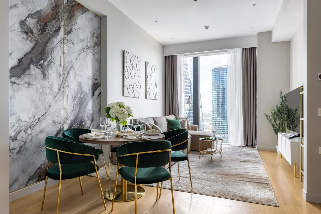 Видовая квартира в Neva Towers