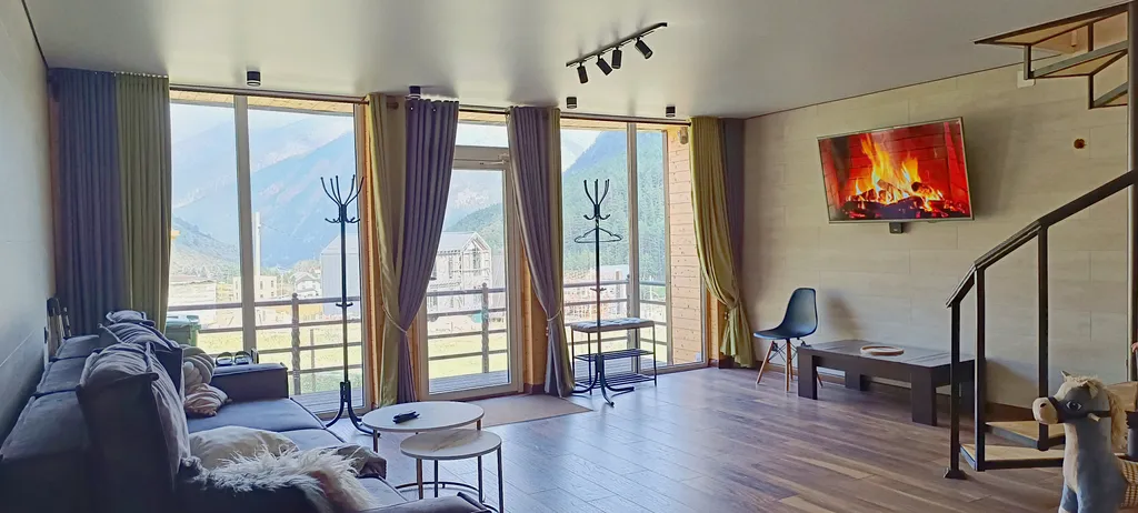 Новый домик с шикарным видом в Тегенекли