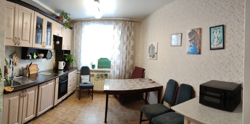 Большая комфортная квартира, рядом СК Звёздный, ж/д вокзал