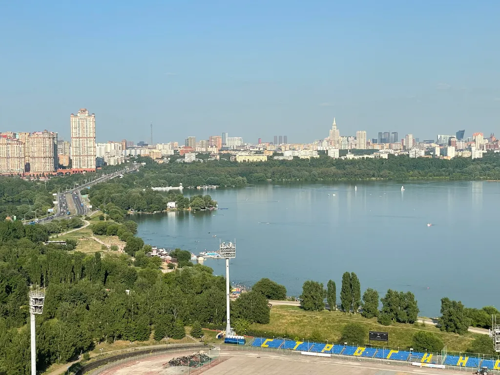 Квартира с шикарным видом на Серебряный бор
