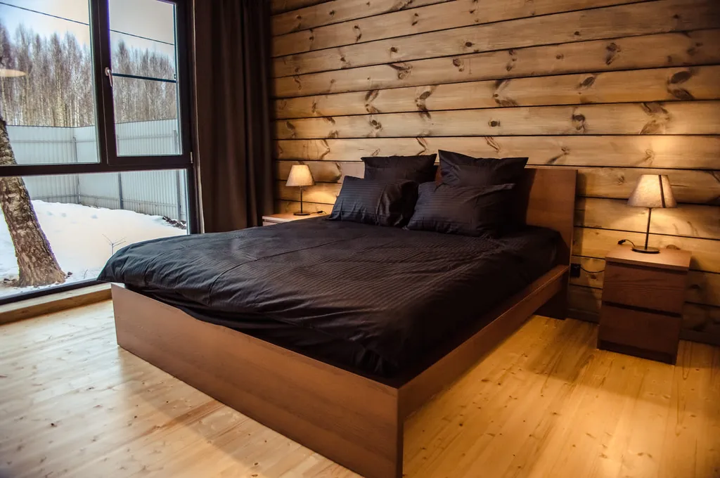 Дом В стиле лофт мини с панорамными окнами