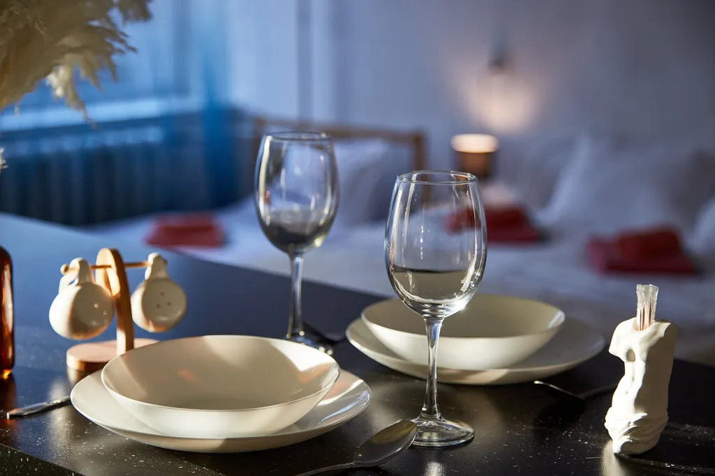 Просторный крутой апартамент с панорамными окнами