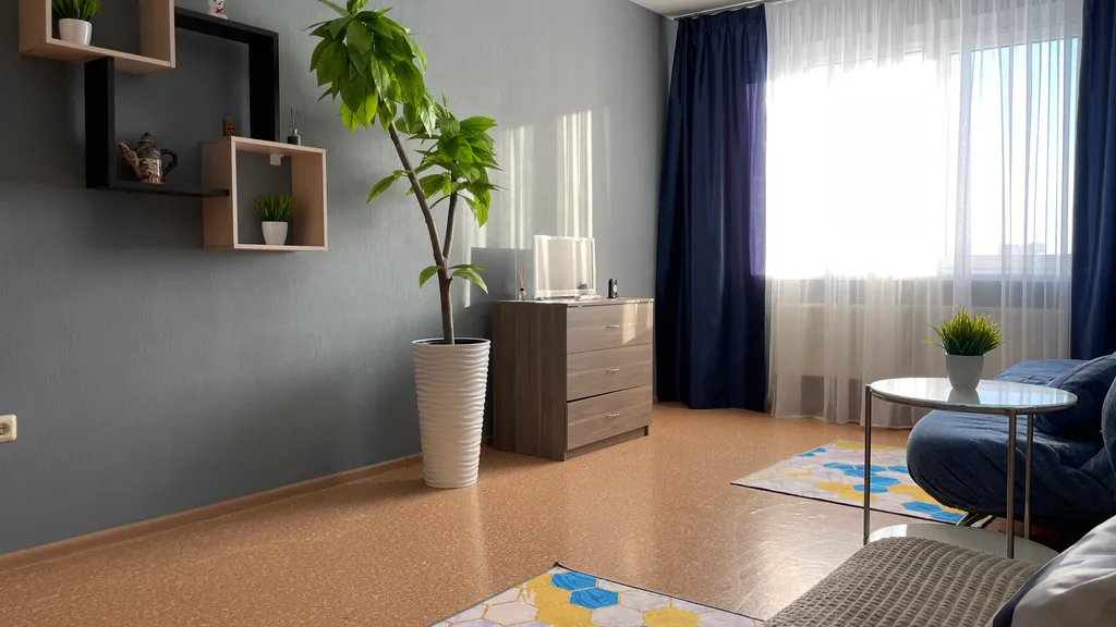 Квартира Двухкомнатные апартаменты airy bliss в новом доме для 6х — Новосибирск
