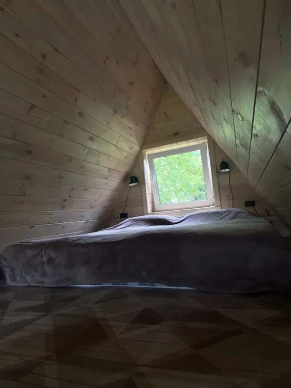 Стильный новый a-frame домик