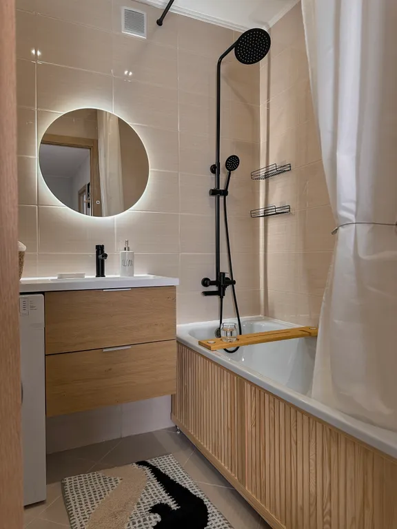 Апартамент Завидово на берегу реки с песчаным пляжем