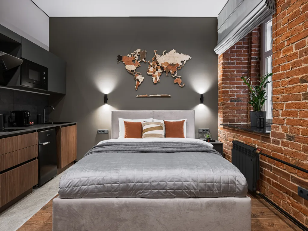 Квартира Квартира Стильный LOFT 3 у Кремля — Москва