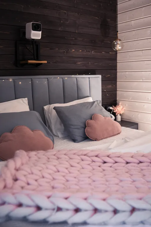 Уютный дом с панорамным видом на лес