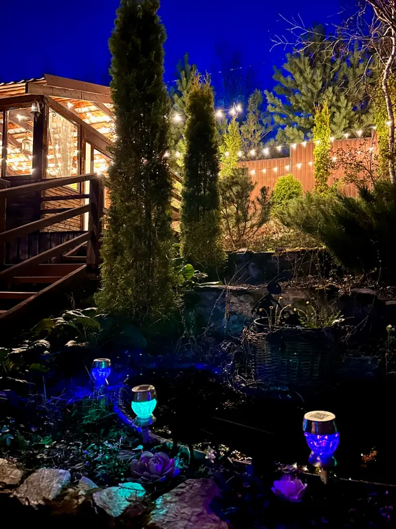 Домик в Горном Алтае с видом на горы