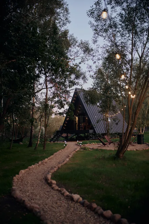 Шале в Беловежской Пуще Forest Soul Aframe