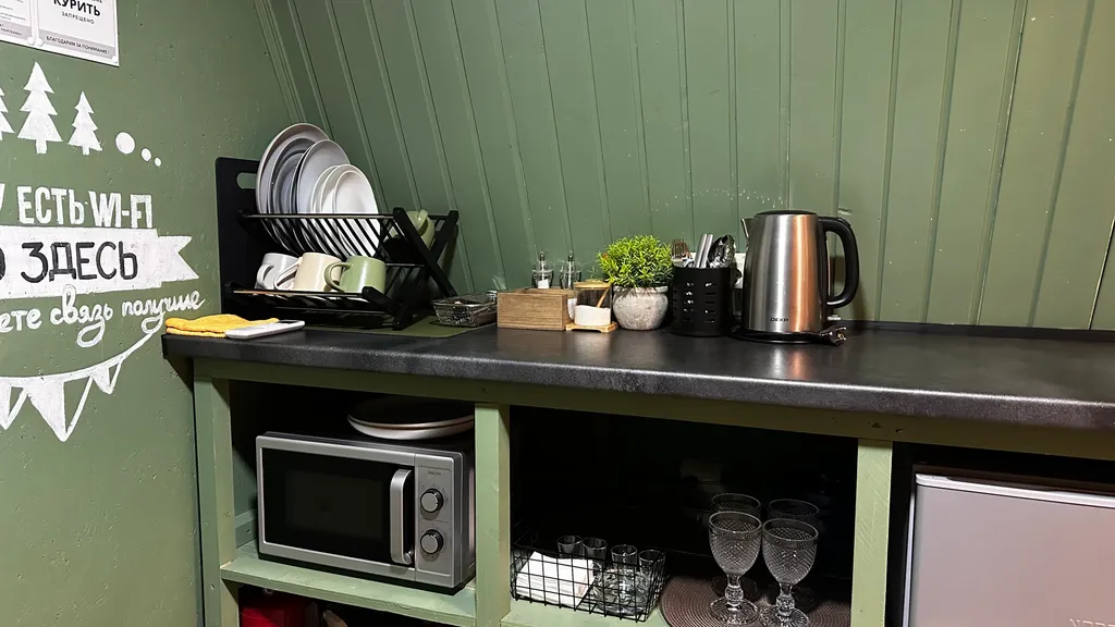 Уютный дом с видом на озеро