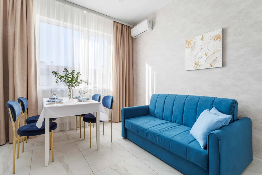 Квартира Квартира Уютный апартамент с бассейном на территории — Геленджик