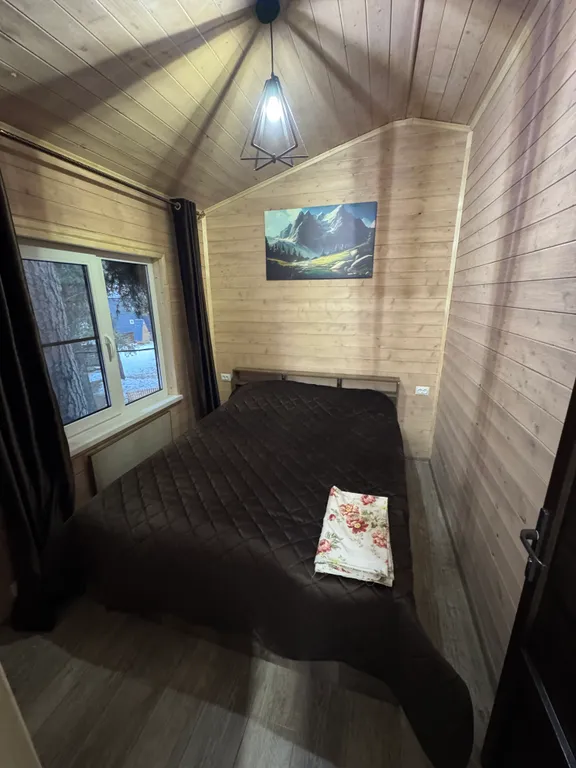 Уютный дом в сосновой лесу