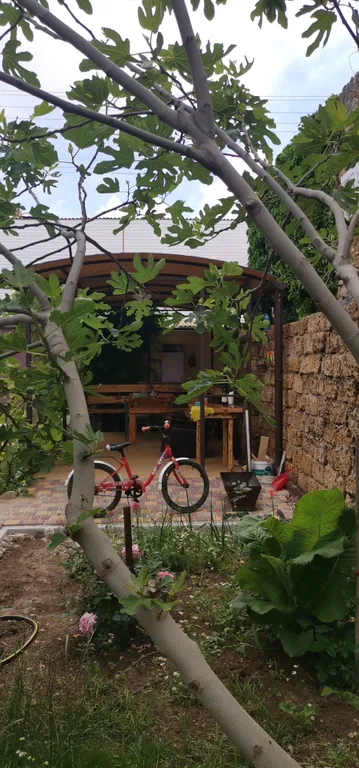 Двухэтажный номер голубой