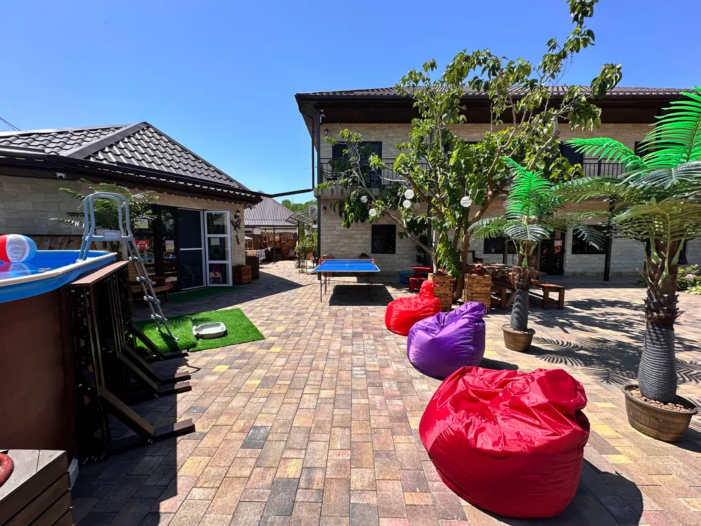 Однокомнатный семейный в домовладении Кубанское лето