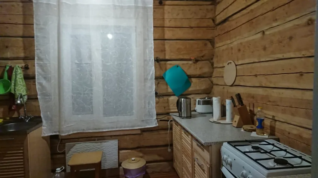 Настоящий деревенский домик в Карелии