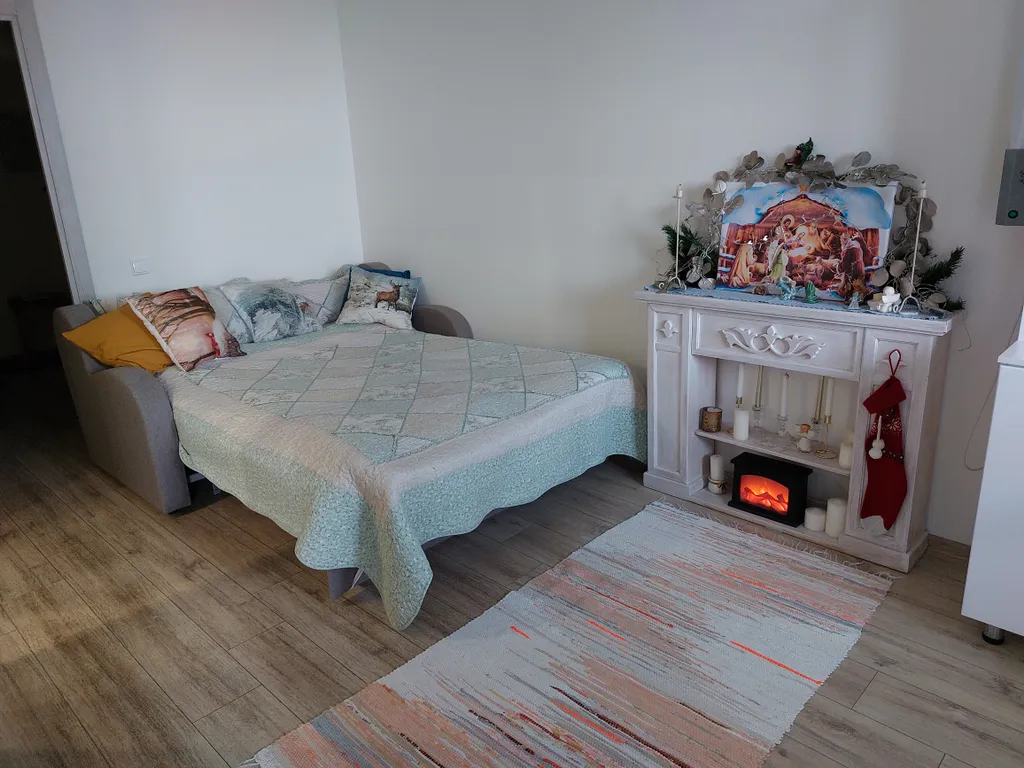 Прелестная студия с уникальным видом на Онежское озеро