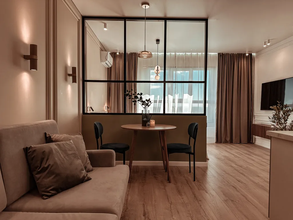 Уютная квартира в элитном доме рядом с Ботаническим садом