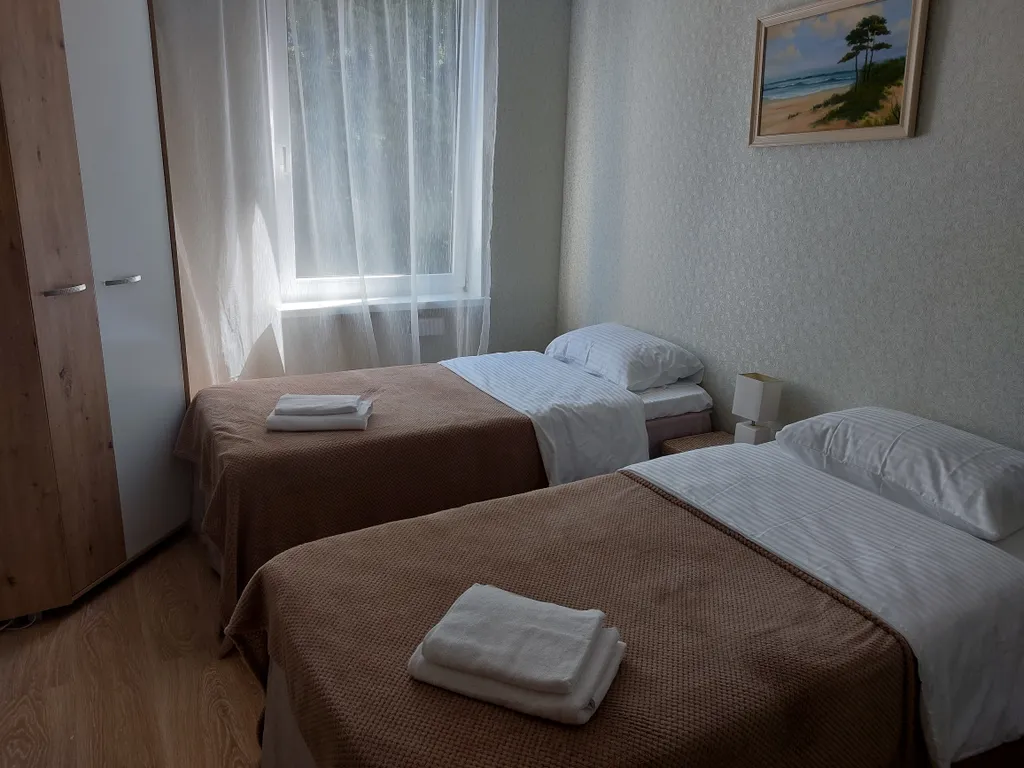 Квартира Квартира Двушка с 4 раздельными спальными местами в курортной зоне, всё рядом — Светлогорск