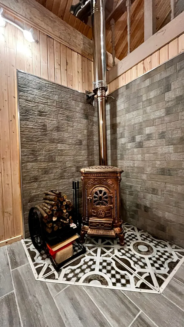 Печка в доме