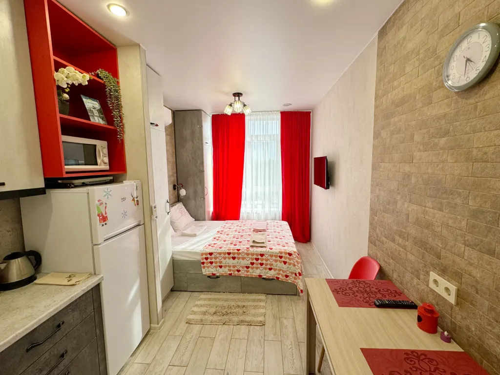 Уютная квартира в центре города Romantic house Red