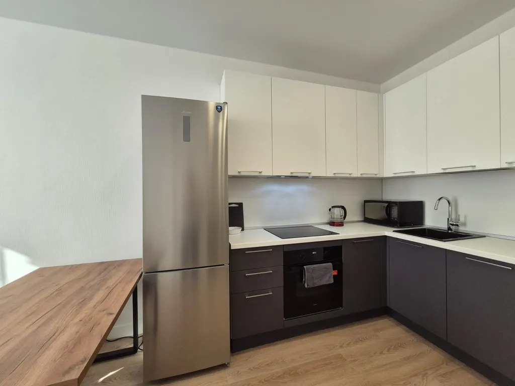 Современная квартира на троих гостей, тишина и уют