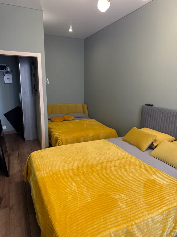 Яркая однокомнатная квартира с закрытой придомовой территорией