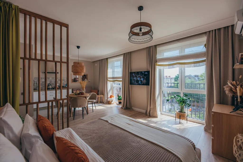 Квартира Апартаменты у моря Boho — Зеленоградск