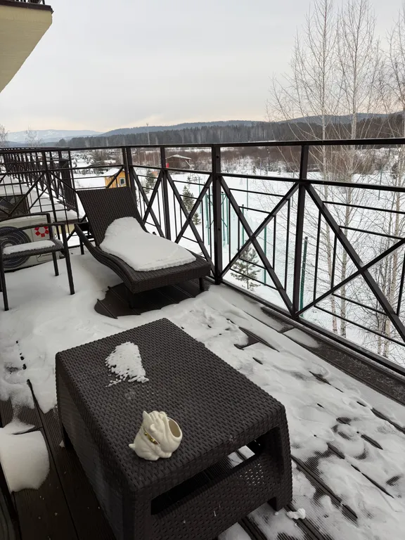 Лучший вид на пруд и горы