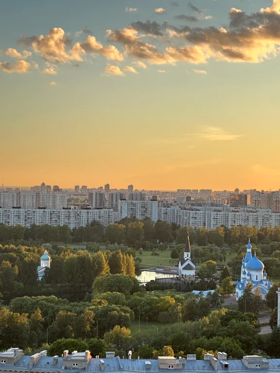 Теплая квартира у метро Звездная