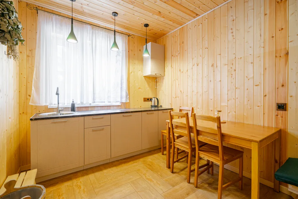 Уютный дом с баней