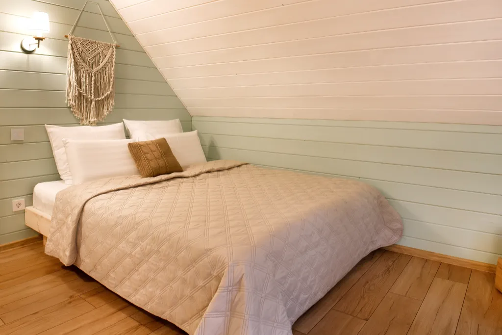 Панорамный дом с двумя спальнями на берегу Волги