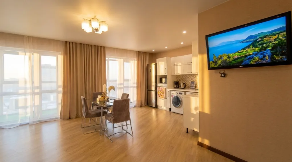 Апартаменты Париж в 8 минутах ходьбы от Ерофей Арена