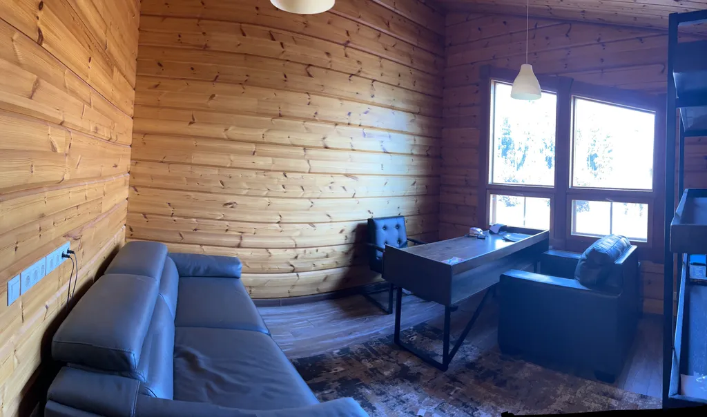 Деревянный дом с русской баней