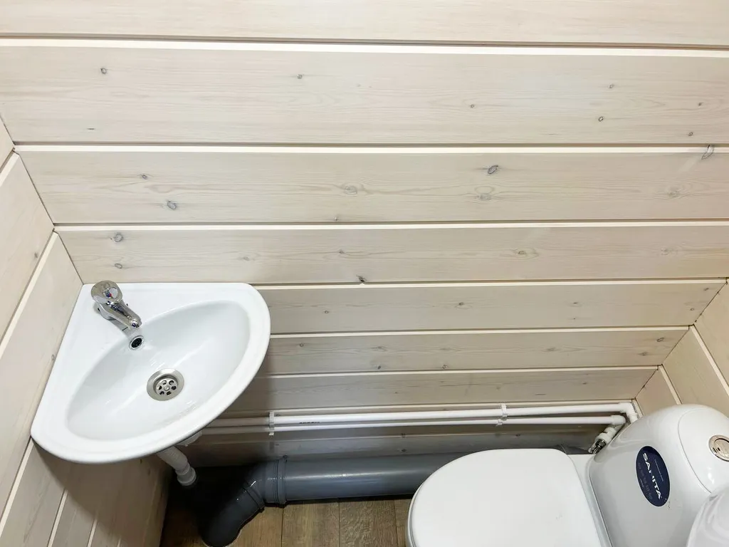 Барн хаус с видом на лес и горы