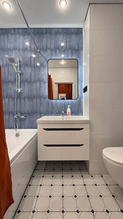 Современная однокомнатная квартира в центре Тюмени