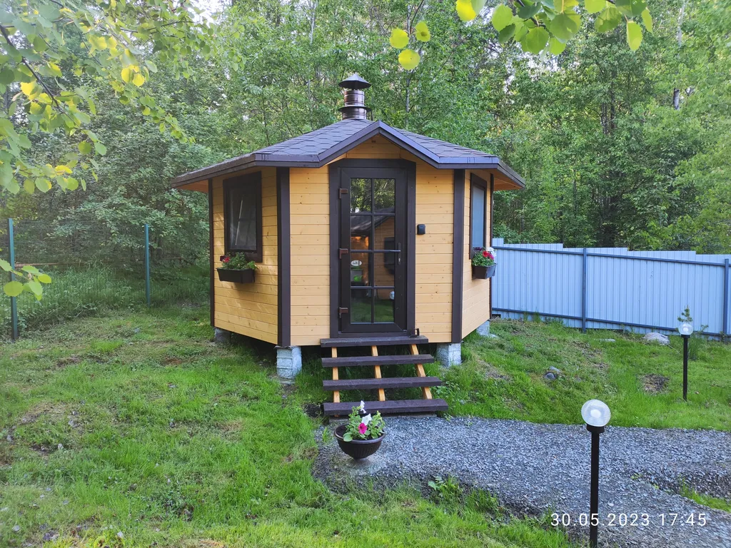 Дом 25m2 — чан, кухня, Wi-Fi