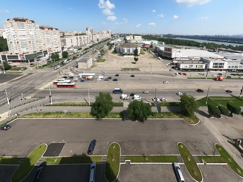 Стильная квартира в центре города с панорамным видом