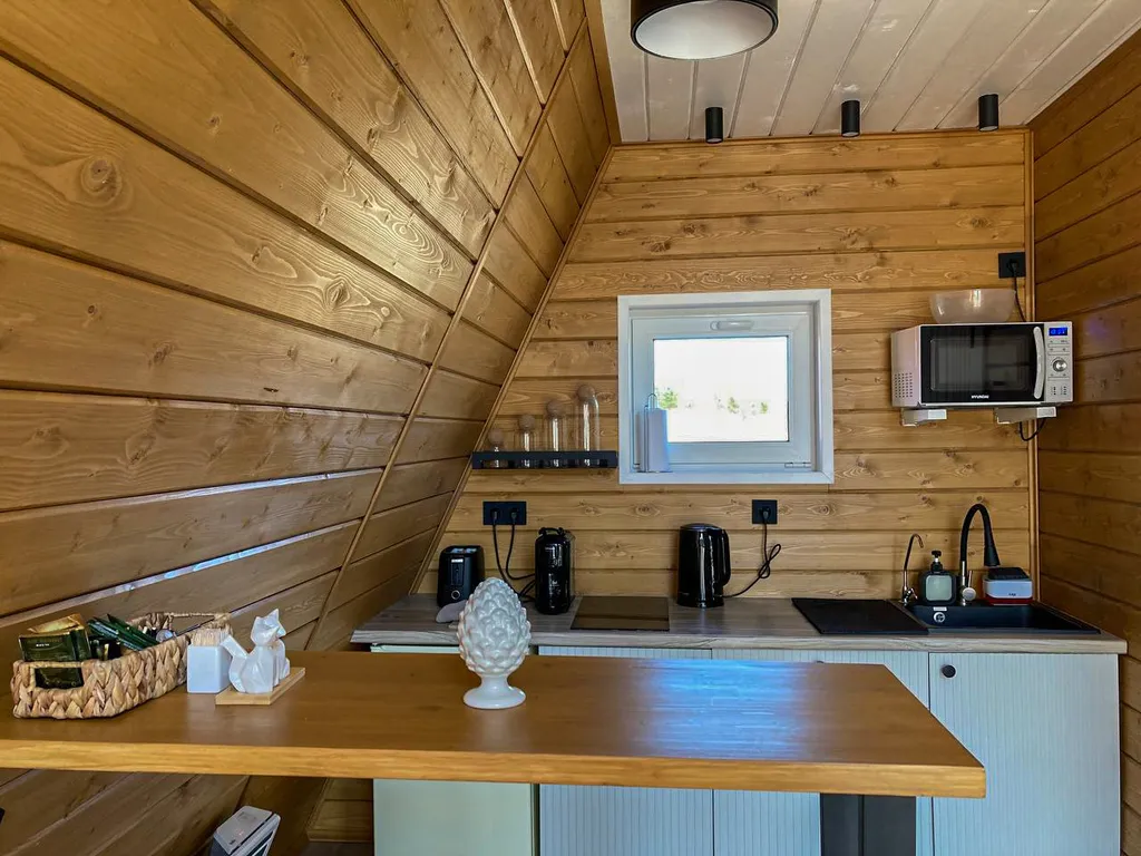 Коттедж Дом Афрейм светлый с подогреваемой купелью Лисичкино — Микли