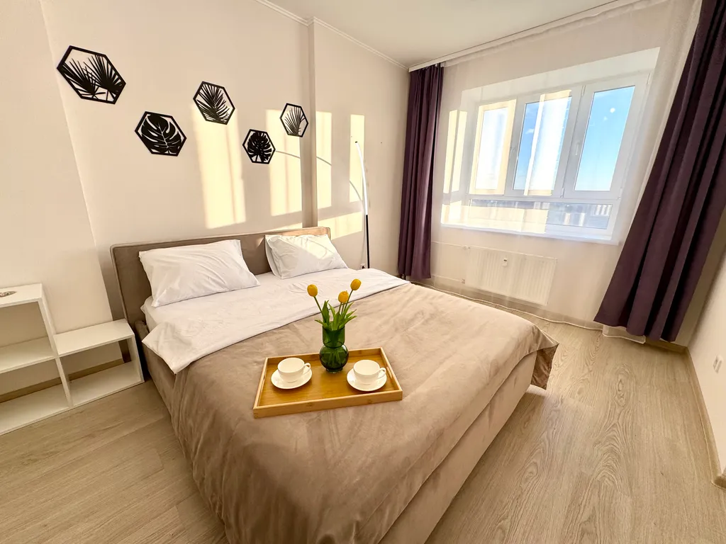 Биг трешка с двумя спальнями и кухней-гостиной